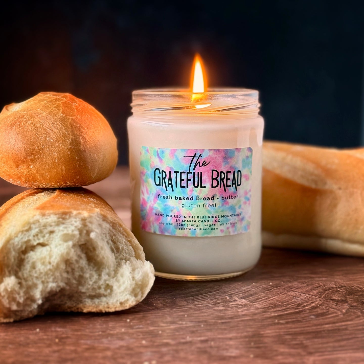 GRATEFUL BREAD CANDLE