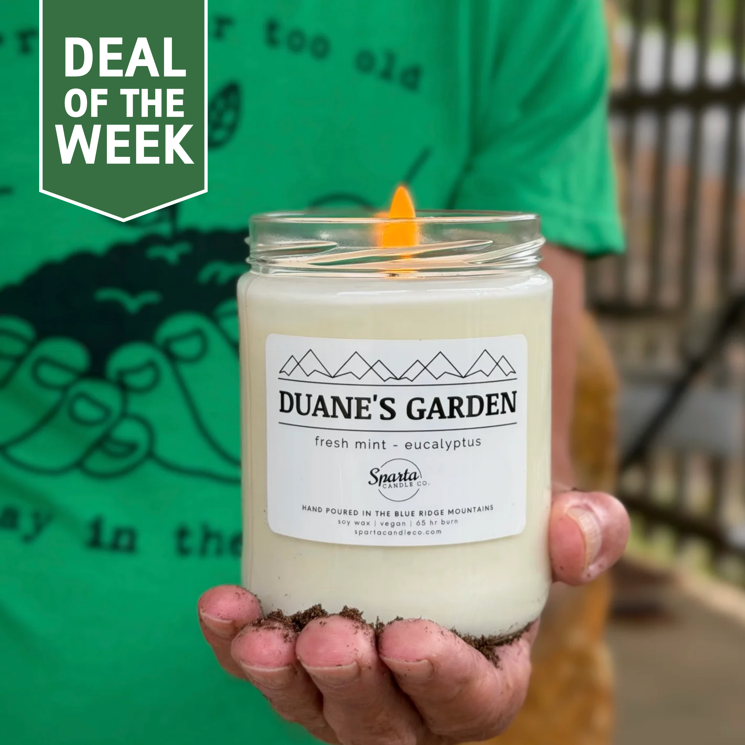 マドカリンダル　SCENTED CANDLE DUANE'S GARDEN CANDLE – Sparta Candle Co.