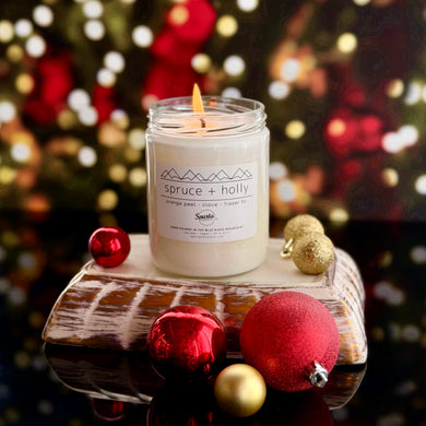 SPRUCE + HOLLY CANDLE