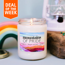 Load image into Gallery viewer, MOUNTAINS OF PRIDE CANDLE