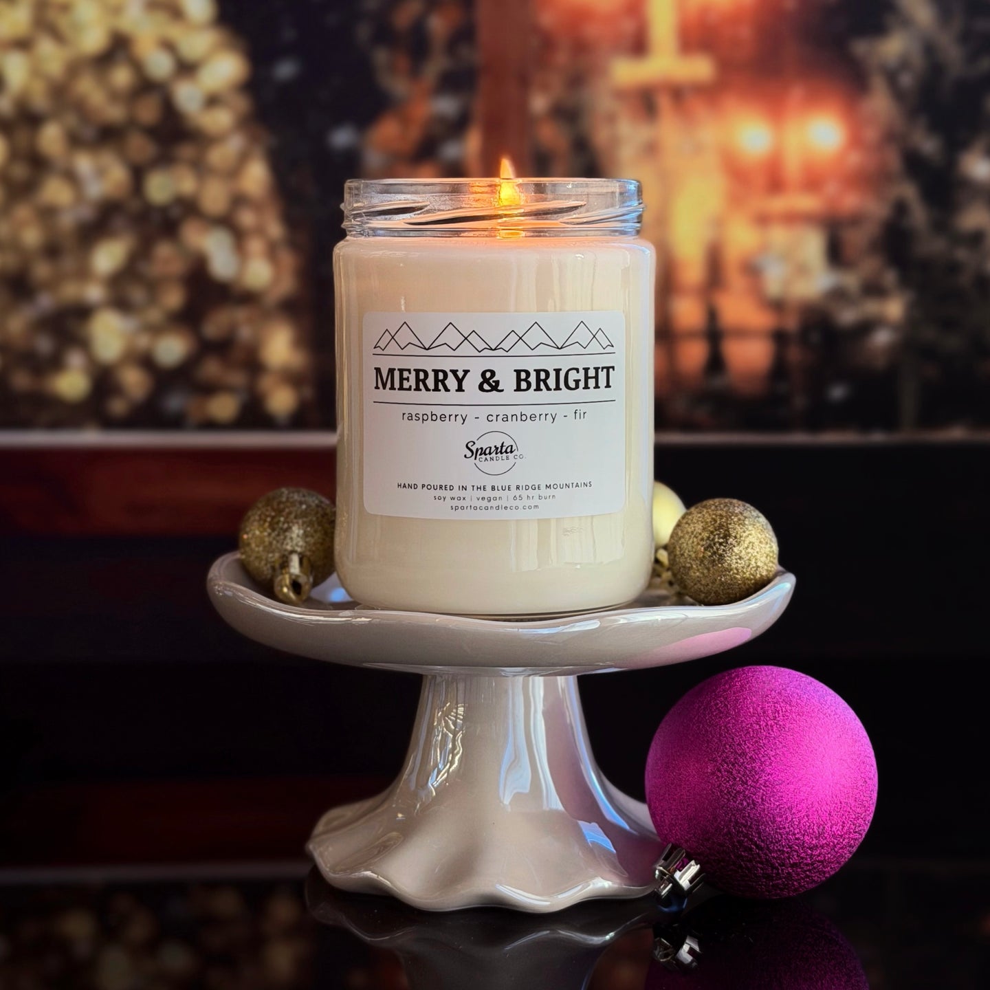MERRY & BRIGHT CANDLE