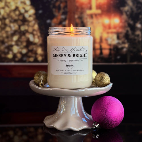 MERRY & BRIGHT CANDLE