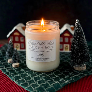 SPRUCE + HOLLY CANDLE