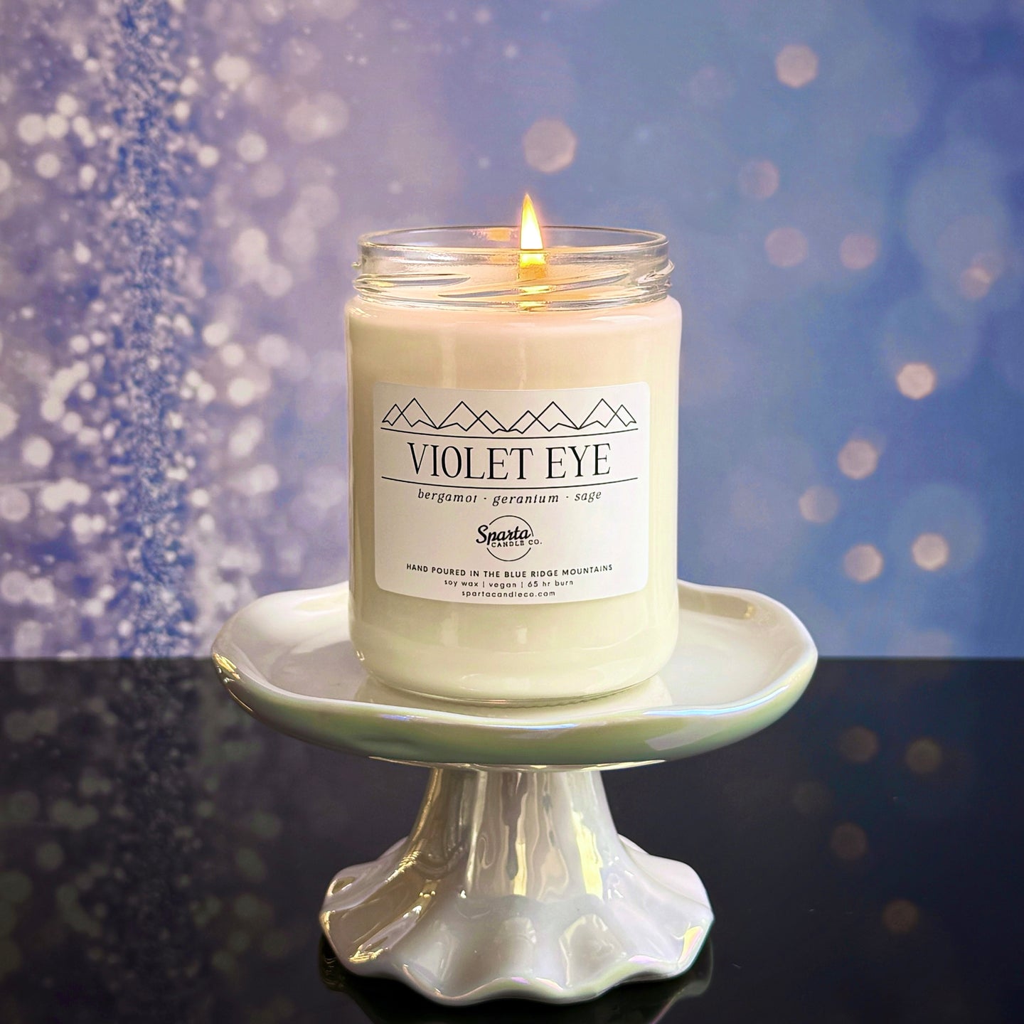 VIOLET EYE CANDLE