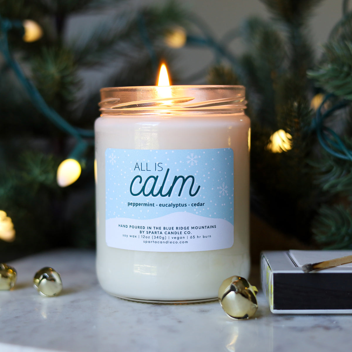 ALL IS CALM Sparta Candle Co.