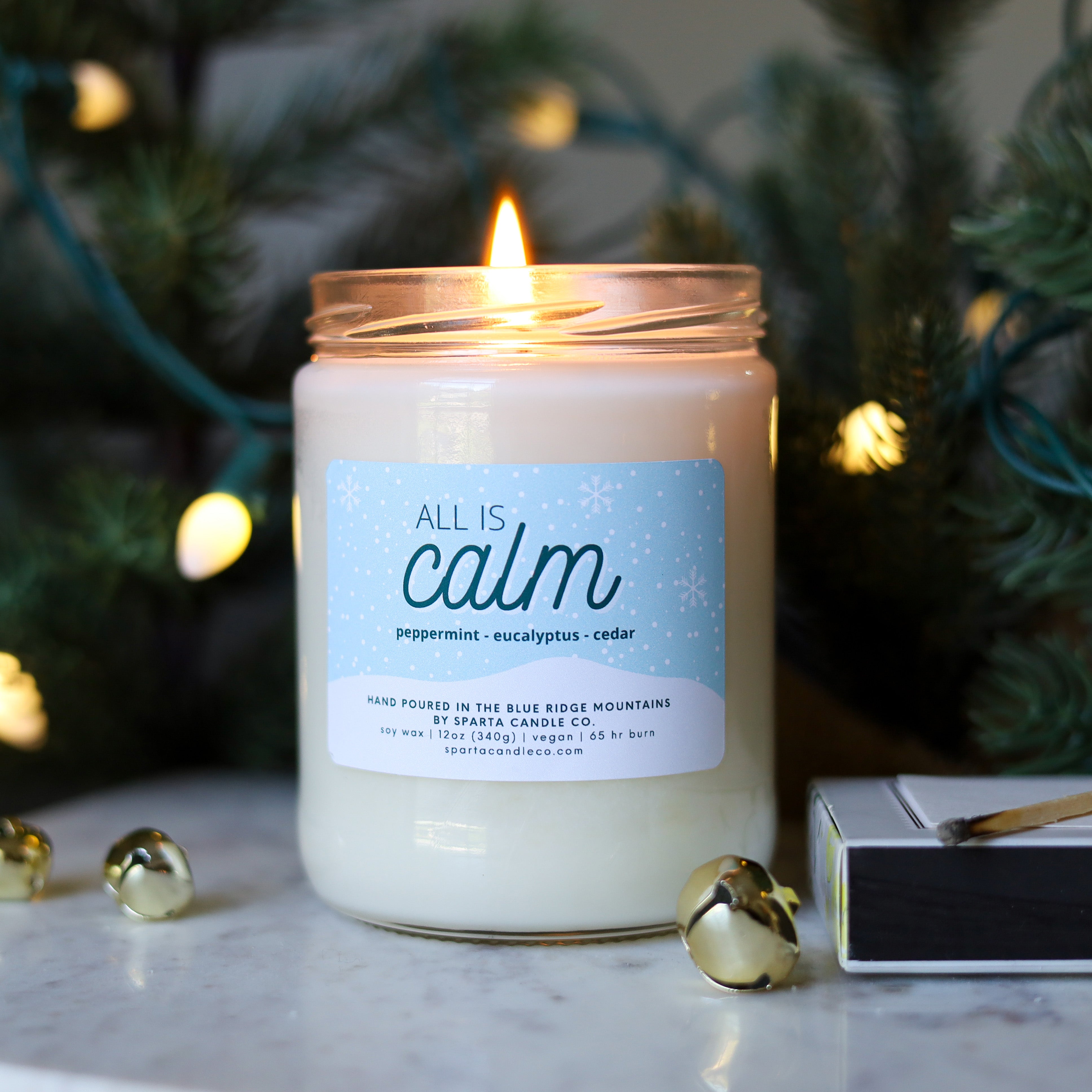 ALL IS CALM CANDLE – Sparta Candle Co