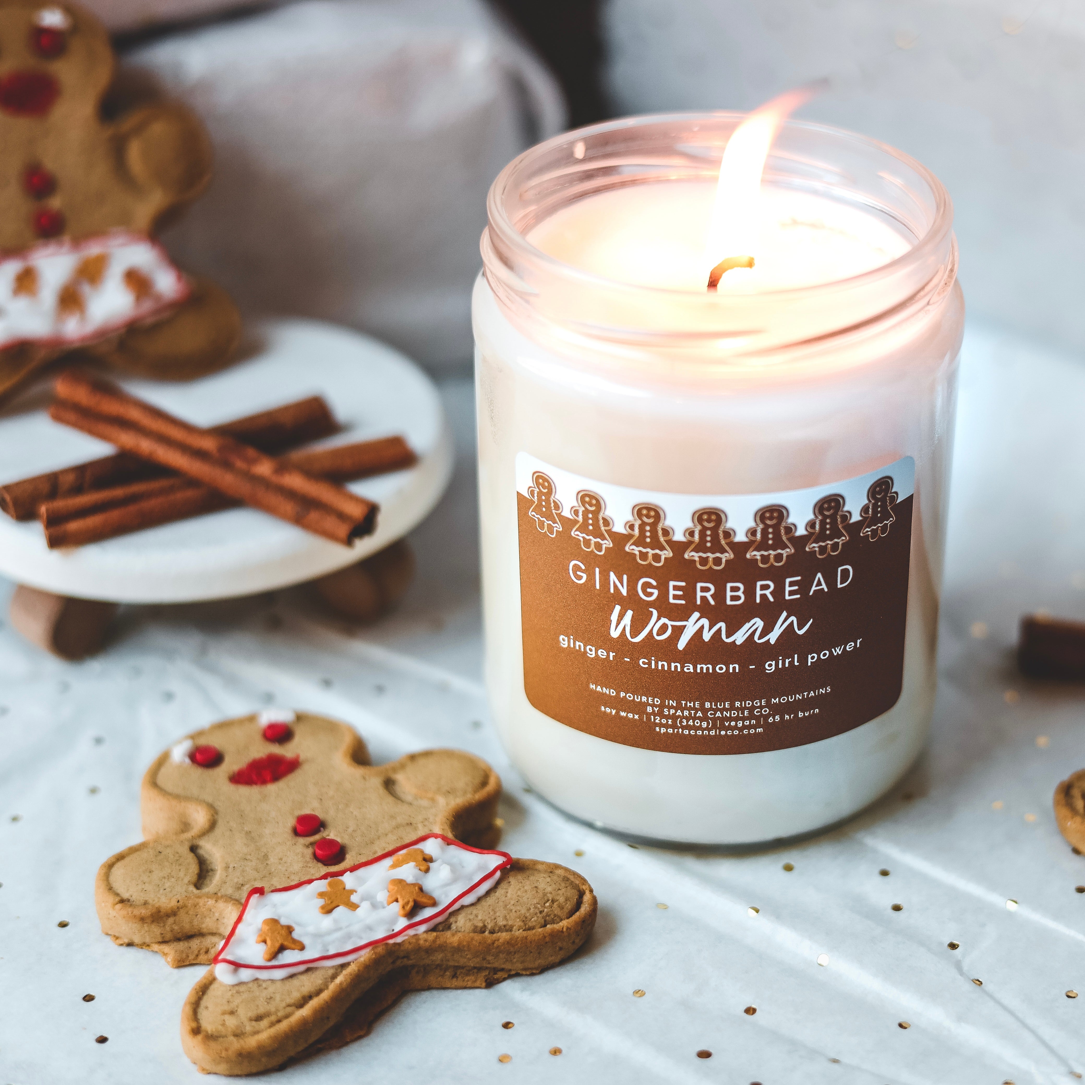 Gingerbread Candle Gingerbread Candle